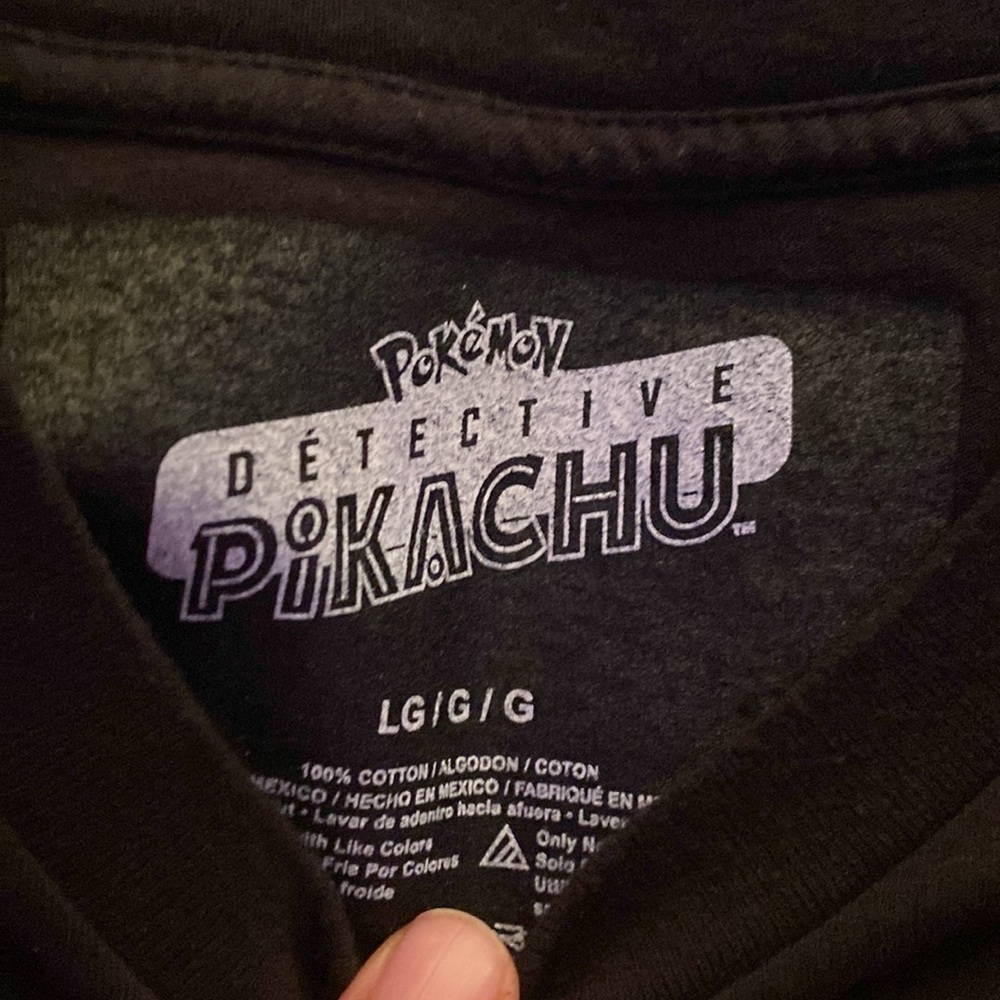 Detective Pikachu Tee L - Picture 2 of 2